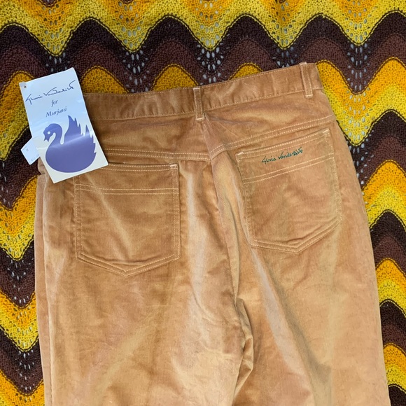 RARE VTG 1970s Corduroy Wide Leg Pants - Picture 7 of 14